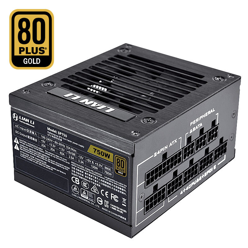 Sfx Power Supply 750W Gold - リアン李750ワット電源itx sfx psu金メダル完全なモジュールコンピュータミニitxケース電源電源デスクトップSP750