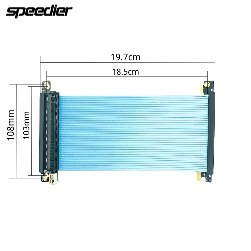 Itx Case Pcie Riser 4.0 - ライザー PCI-E 4.0 X16 高速 RTX